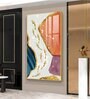 Ethereal Aquatics Glass Finish Vertical Wall Art