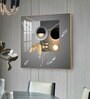 Ethereal Eclipse Glass Finish Square Wall Art