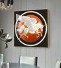 Ethereal Pegasus Glass Finish Square Wall Art