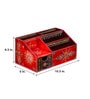 Ethinic Red
Engineered Wood Desk Organizer