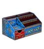 Ethinic Blue
Engineered Wood Desk Organizer