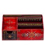 Ethinic Red
Engineered Wood Desk Organizer