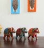 Ethinic Elephant MDF Figurine