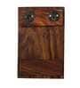 Ethnic Butterfly Wooden Block Key Holder