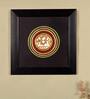 Ethnic Dhokra  Black Brass & Glass  Painting