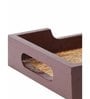 Engineered Wood Rectangle Serving Tray