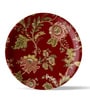 Ethnic Floral Porcelain Wall Plate Collection