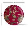 Ethnic Floral Porcelain Wall Plate Collection