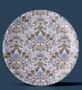 Ethnic Floral Porcelain Wall Plate Collection
