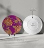 Ethnic Floral Porcelain Wall Plate
