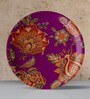Ethnic Floral Porcelain Wall Plate