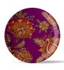 Ethnic Floral Porcelain Wall Plate