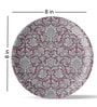 Ethnic Floral Porcelain Wall Plate