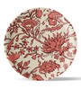 Ethnic Floral Printed Porcelain Wall Plate