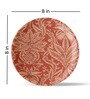 Ethnic Floral Printed Porcelain Wall Plate
