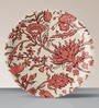 Ethnic Floral Printed Porcelain Wall Plate
