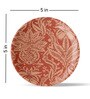 Ethnic Floral Printed Porcelain Wall Plate Set Of 6