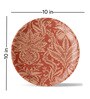 Ethnic Floral Printed Porcelain Wall Plate Set Of 6