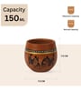 Ethnic Hand painted Kulhad Cups (Set of 4)