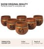 Ethnic Hand painted Kulhad Cups (Set of 6)