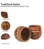 Ethnic Hand painted Kulhad Cups (Set of 6)