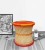 Ethnic Handcrafted Manjola Stool in Multi Colour