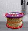 Ethnic Handcrafted Mudiya Stool in Multi Colour
