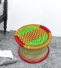 Ethnic Handcrafted Mudiya Stool in Multi Colour