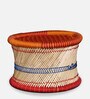 Ethnic Handcrafted Mudiya Stool in Multi Colour