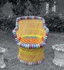 Ethnic Cane Outdoor Seating in Multi Colour