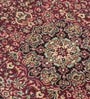 Red Polypropylene Vintage 4 x 6 Feet Hand Woven Carpet