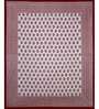 Maroon Traditional 144 TC Cotton 1 Double Bedsheet with 2 Pillow Covers