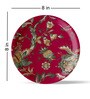 Ethnic Pink Porcelain Wall Plate