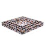 Ethnic vintage Multicolor MDF Multipurpose Serving Tray ( Set of 3)
