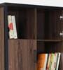 Etsu Book Case in Brown Oak Finish