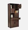 Etsu Book Case in Brown Oak Finish