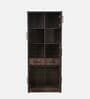 Etsu Book Case in Brown Oak Finish
