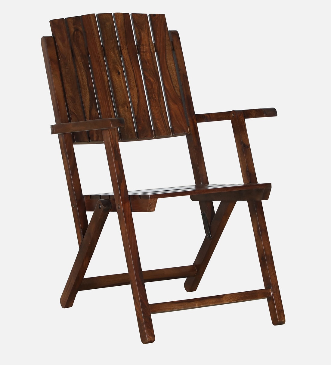 Buy Eupen Sheesham Wood Folding Chair In Provincial Teak Finish