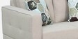 Eugene Fabric 2 Seater Sofa In Beige Colour