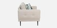 Eugene Fabric 2 Seater Sofa In Beige Colour