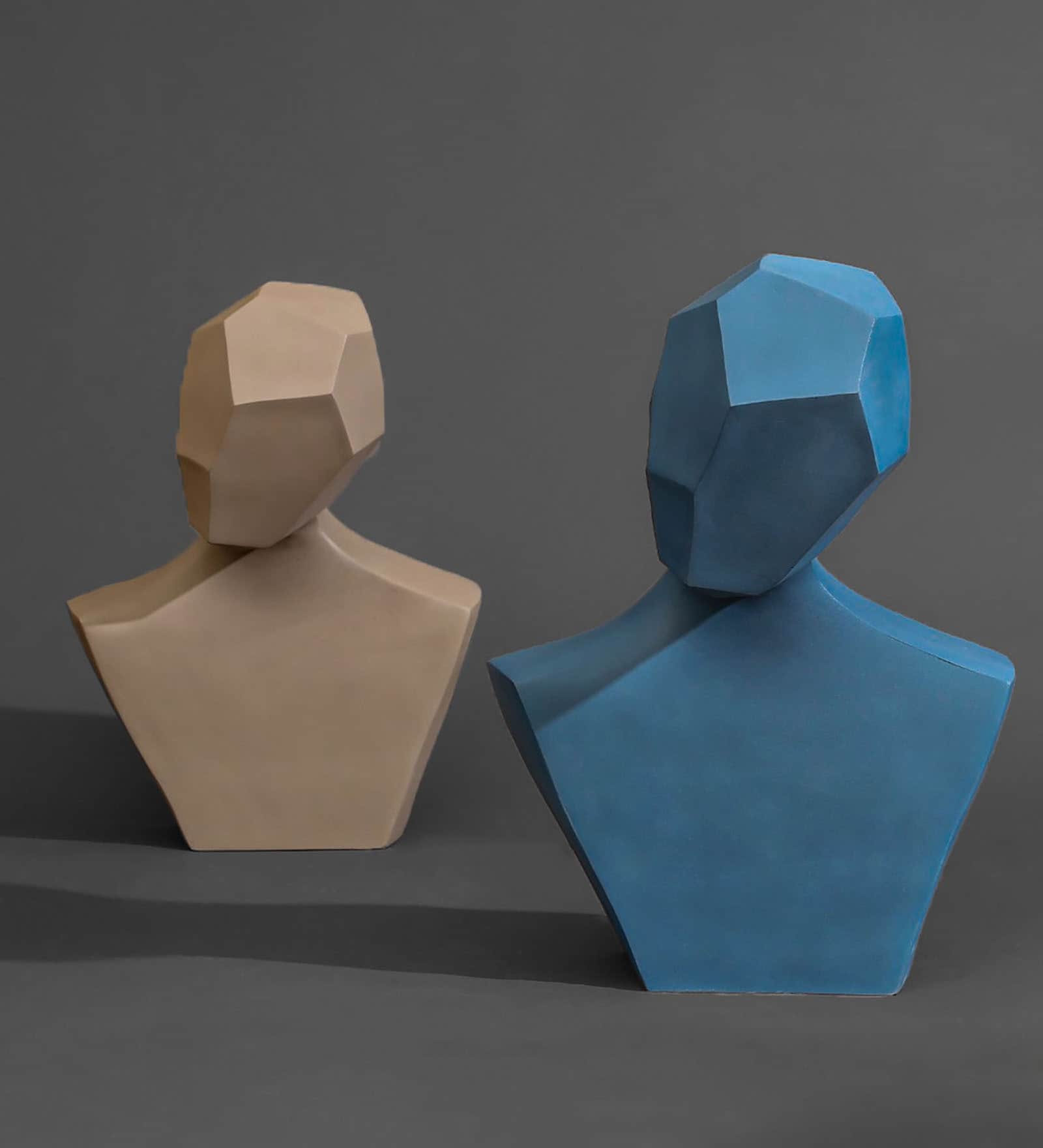 Eugene Blue Fiberglass Showpiece