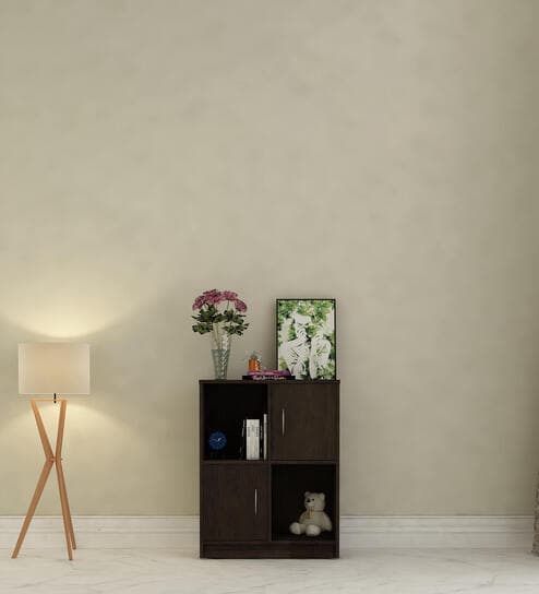 Euro Book Case in Dark Wenge Finish