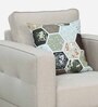 Eugene Fabric 1 Seater Sofa In Beige Colour