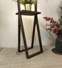 Euphoria Wooden Shelf Floor Lamp with Jute Shade and Brown Base