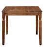Europa Sheesham Wood 4 Seater Dining Set in Walnut Finish with Bench