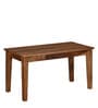 Europa Sheesham Wood 4 Seater Dining Set in Walnut Finish with Bench