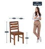 Europa Sheesham Wood 6 Seater Dining Set in Walnut Finish with Bench