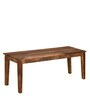Europa Sheesham Wood 6 Seater Dining Set in Walnut Finish with Bench