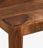 Europa Sheesham Wood 6 Seater Dining Set in Walnut Finish with Bench