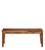 Europa Sheesham Wood 6 Seater Dining Set in Walnut Finish with Bench